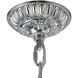 Canada LED 28 inch Chrome Chandelier Ceiling Light